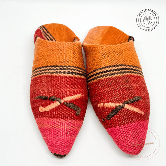 yasmina babouche slipper babouche kilim rug handmade design baboochic.com