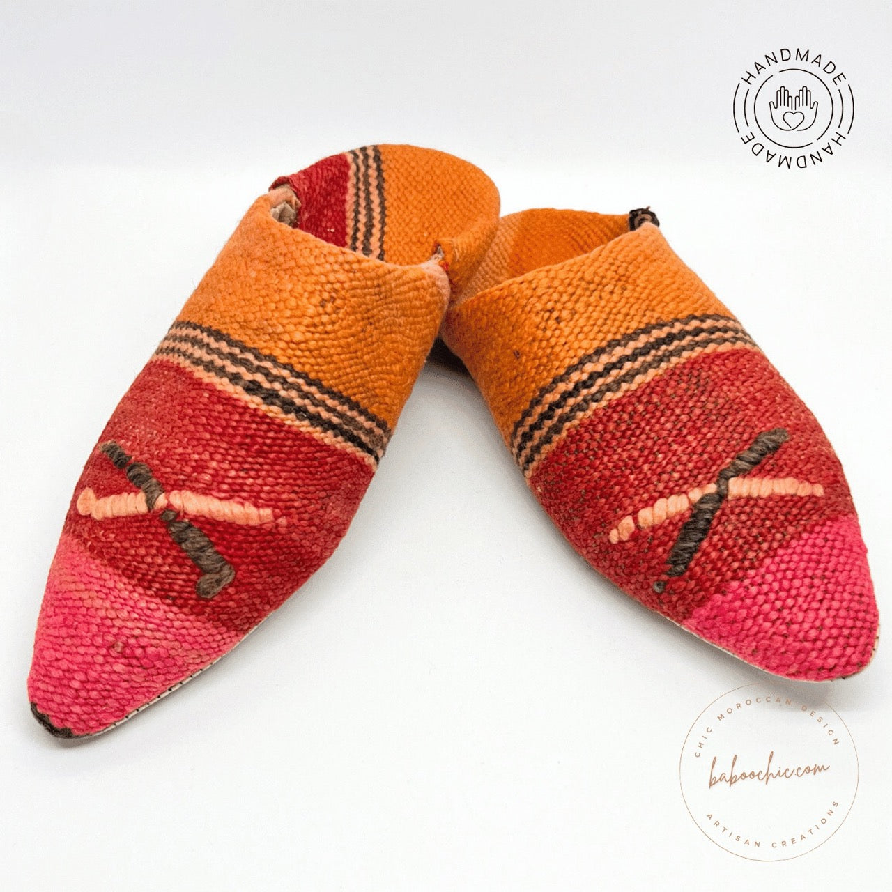 yasmina babouche slipper babouche kilim rug handmade design baboochic.com