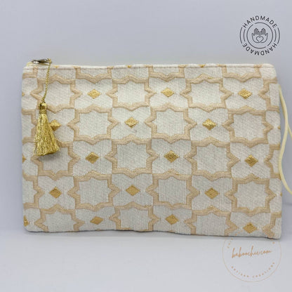 handmade fabric moroccan style handbag with cultural design baboochic.com