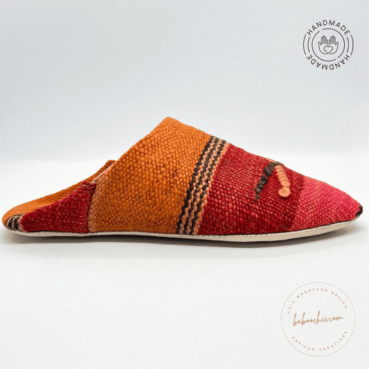 yasmina babouche slipper babouche kilim rug handmade design baboochic.com